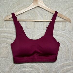 Burgundy Lululemon Sports Bra